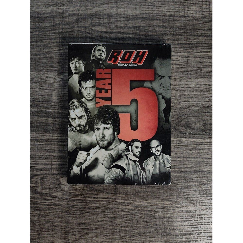 Brand New Sealed ROH Year 5 DVD NEW, SEALED Ring Of Honor wrestling